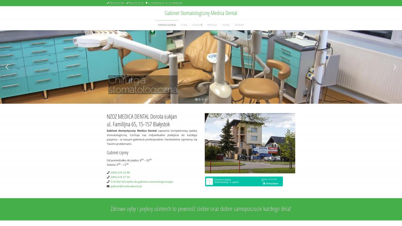 NZOZ MEDICA DENTAL Dorota Łukjan